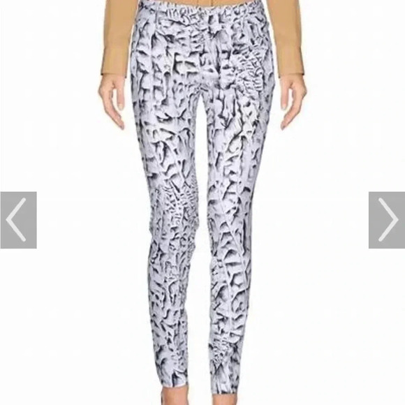 Helmut Lang linen blend print pants - Picture 1 of 10